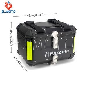 Topcase-caja de equipaje trasera Universal para <span class=keywords><strong>Moto</strong></span>, <span class=keywords><strong>maletero</strong></span> de carga, 42L, para <span class=keywords><strong>BMW</strong></span> F800GS, R1200GS, Honda, Suzuki, Kawasaki, GSXR MT - Product Image 6