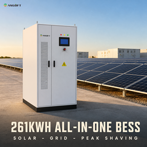 Sistema de Almacenamiento de Energía en Red Powergo ASC-HESS-258 Todo en Uno, 125kW, 258kWh, 261kWh, Iones de Litio LFP, Gabinete AC400V 50/60Hz, 6000 - Product Image 6