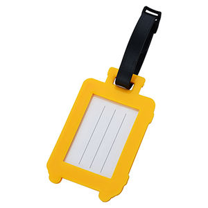 Étiquette de bagage 3D en forme d'avion, accessoire de voyage, étiquette de bagage de dessin animé - Product Image 4