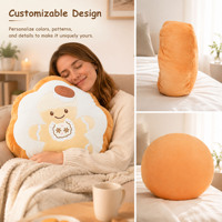 Coussin décoratif en peluche personnalisé en forme de pain d'épices de Noël, fabrication OEM en gros, coussin festif personnalisé pour les fêtes, fabricant de coussins doux