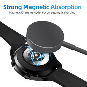 Kim Loại Khung USB C Sạc Cáp Đối Với Samsung Galaxy Đồng Hồ 8 7 6 5 Pro 4 <span class=keywords><strong>3</strong></span> Hoạt Động <span class=keywords><strong>2</strong></span> 1 Không Dây Từ Sạc Nhanh Dock Adapter - Product Image 5