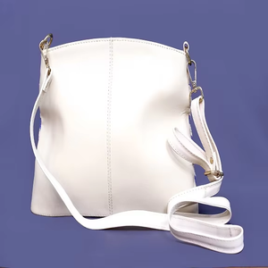 Stylish Chevron Design Leather <b>Canvas</b> Crossbody Bag for Women Adjustable Strap Elegant Everyday Shoulder <b>Handbag</b> - Product Image 1