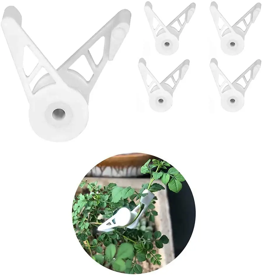 Plant Branch Elbow Exquisite for Botany Light Growth Buckle for Indoor for Outdoor Stem Training Clip