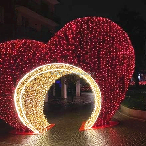 Luci Decorative Natalizie 2D 3D Altamente Raccomandate per Esterni, Illuminazione Decorativa Commerciale per Festività - Product Image 6