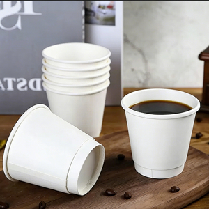 Gobelets en papier personnalisés 16oz 8oz 12oz, gobelet à café en papier à double paroi avec logo personnalisé - Product Image 1