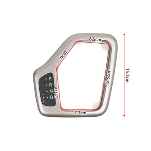 Jeep Grand Cherokee Shift Ring 601-401 Silver Plastic Gear Knob Kit For <b>Car</b> <b>Interior</b> Dash Frame - Product Image 1