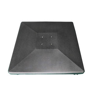 90kg square All Weather PE Cover <strong>Concrete</strong> Umbrella <strong>Base</strong> <strong>Parasol</strong> <strong>Base</strong> with Wheels for Patio and Outdoor - Product Image 2