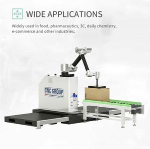 Paletizador Robótico Colaborativo Portátil, Máquina de Apilamiento de Palés con Cinta Transportadora Integrada para Línea de Empaquetado - Product Image 5