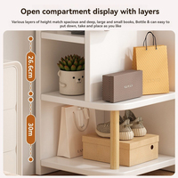 Étagère d'angle en bois sur pied, design simple pour la maison, chambre à coucher, porte-manteau, bibliothèque, compatible avec les armoires