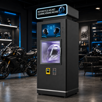 Machine de nettoyage et de désinfection automatique pour casques de moto, pour nettoyage à sec et désodorisation