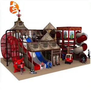 Nouveau thème Jungle intérieure aire de jeux équipement enfants jouer tente maison de jeu en plein air