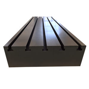 Hoge Precisie Handmatige Polijstvliegtuigmachine Handschraapmachine Gietijzeren <span class=keywords><strong>Bed</strong></span> T-Sleuf Oppervlakteplaat - Product Image 5