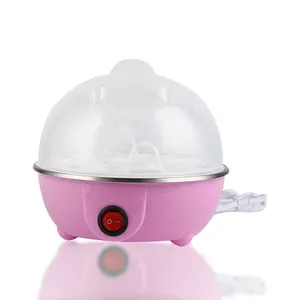 Household Portable Automatic Mini Egg Cooker Stainless Steel Egg Boiler Electric Boiling Egg Steamer