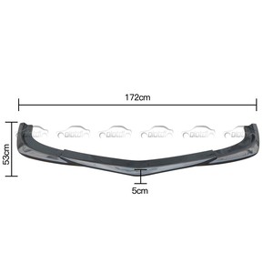 Parachoques delantero de fibra de carbono para <span class=keywords><strong>Mercedes</strong></span> <span class=keywords><strong>Benz</strong></span> <span class=keywords><strong>clase</strong></span> <span class=keywords><strong>C</strong></span>, labio, Barbilla, Alerón, divisor, W204, C63, <span class=keywords><strong>2011</strong></span> + - Product Image 3