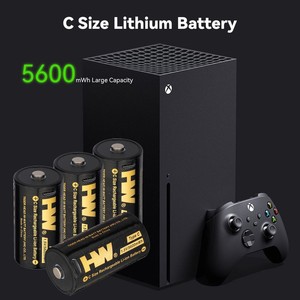للبيع بالجملة بطاريات ليثيوم أيون قابلة لإعادة الشحن مقاس C V جهد ثابت 5600mWh مع دورات الميناء - Product Image 2