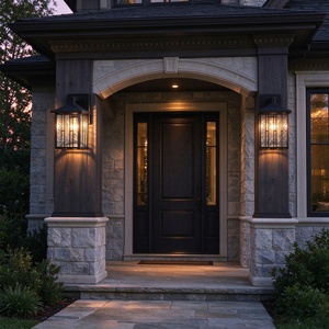 Applique murale LED extérieure industrielle moderne étanche IP65 pour jardin, couloir d'hôtel et décoration intérieure - Product Image 6