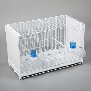 60*32*38cm Üretim Kuş Kafesi Sağlam 3 Ayaklı İstiflenebilir Evcil Kuşlar İçin Kuş Kafesi - Product Image 4