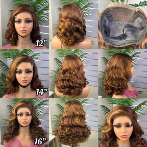 วิกผมคุณภาพสูงแบบไม่ต้องใช้กาว ทรงหลวม SDD Super Double Drawn 5*5 ผมแท้ ความหนาแน่น 300% - Product Image 1