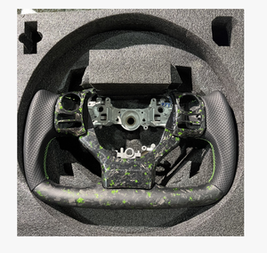 Volante de Cuero y Fibra de Carbono Personalizado de Alta Calidad para <span class=keywords><strong>Lexus</strong></span> GS300 GS430 GS350 GS400 Toyota Aristo 2000-2005 - Product Image 6