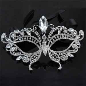 Vente chaude venise Sexy femmes couronne diamant adulte maquillage balle accessoires anniversaire mariage fête demi visage <span class=keywords><strong>masque</strong></span> Halloween cadeaux - Product Image 3