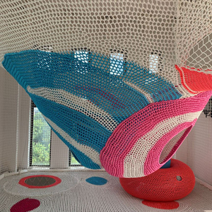 Rete Sportiva di Alta Qualità per Parco Giochi al Coperto per Bambini, Corda in Nylon Lavorata a Mano per Arrampicata e Palle da Gioco per Centri Commerciali - Product Image 1