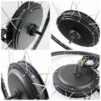 Kit de conversion de vélo électrique avec moteur arrière 48V 1000W |   Roue de 20 à 28 pouces |   Moteur à engrenages sans balais pour vélo électrique