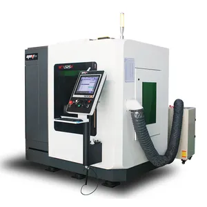 100w 5 xis vertical PCD woodworking tool laser machining center cnc machining parts nanosecond fiber lasercnc turning machine