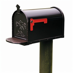 Wall Mount Lockable Mailbox – Stainless Steel Outdoor Letter Box (Black Or White)