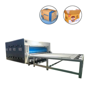 La fabricación profesional de cartón automático máquina de impresión flexográfica impresora Slotter Rotary Die Cutter Machine - Product Image 3