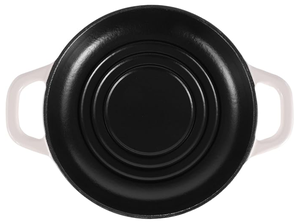 <span class=keywords><strong>Cocotte</strong></span> <span class=keywords><strong>en</strong></span> <span class=keywords><strong>fonte</strong></span> émaillée à double poignée : <span class=keywords><strong>personnalisable</strong></span>, classique et durable, chauffe uniformément. - Product Image 4