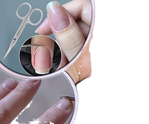 Tijeras de manicura de diseño profesional, Material afilado de acero inoxidable para un conveniente recorte de uñas, cuidado de la piel, Top 50, superventas - Product Image 2