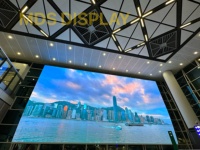 Écran d'affichage transparent haute résolution couleur étanche pour publicité vidéo sur fenêtre MDS P3.91 P6.66 P10