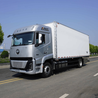 Nouveau modèle Foton Ouhang H7, camion frigorifique de 7,9 m avec caisse de chargement de 350 CV pour le transport de viande fraîche en chaîne du froid