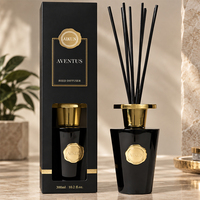 AIKUN Boîte Cadeau Flexible Personnalisable Luxe Vente en Gros Diffuseur de Parfum d'Ambiance Longue Durée en Rotin Naturel
