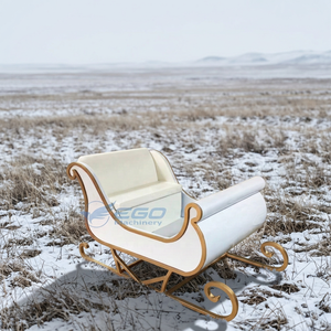 Hot Selling Luxury Design <b>Christmas</b> Sleigh Ride for Sightseeing Customized Color Steel Structure - Product Image 1