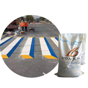 Peinture thermoplastique réfléchissante normale pour marquage routier, poudre de peinture thermoplastique - Product Image 2