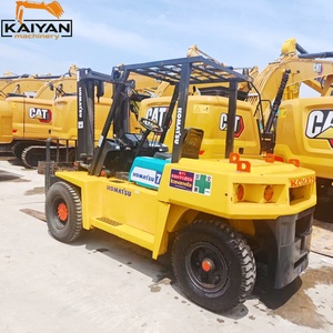 รถยกดีเซลญี่ปุ่นยี่ห้อโคมัตสุ รุ่น FD70-6 ขนาด 7 ตัน พร้อมชุดเปลี่ยนทิศทางไฮดรอลิก  เสากระโดงสองตอน เครื่องยนต์เดิม ยางตัน - Product Image 1