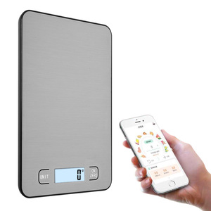 Báscula inteligente Digital LCD, báscula electrónica para hornear para el hogar, Bluetooth conectado con aplicación, medida de alimentos para el cuidado de la cocina - Product Image 6