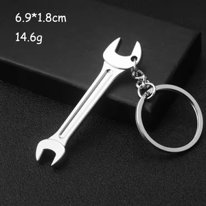 Llaveros para Hombre, Llavero para Coche y Bolso, Herramienta Combinada Portátil para Exteriores, Mini Herramienta de Bolsillo con Regla, Martillo, Llave Inglesa, Alicates y <span class=keywords><strong>Pala</strong></span> - Product Image 3