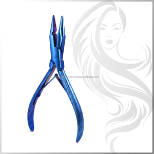 Alicates de microperlas para extensiones de cabello de alta calidad, herramientas de estilismo, herramienta de prensado de microperlas de acero inoxidable para extensiones de grado de salón - Product Image 4