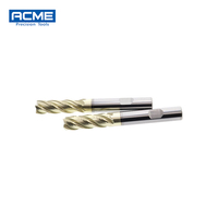 Fraise à queue carrée CNC en carbure à 4 cannelures D12*100mm HRC65 pour machines à fraiser, acier inoxydable et alliage de titane