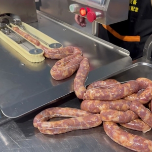 Máquina Atadora Eléctrica Pequeña de Acero Inoxidable <span class=keywords><strong>para</strong></span> Embutidos de Carne con Motor <span class=keywords><strong>para</strong></span> Anudado y Amarre Manual - Product Image 1