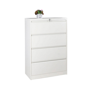 Archivador Lateral de Oficina Resistente con 4 Cajones, Archivador Metálico de Acero para Almacenamiento, Archivador Ancho para Archivos de Tamaño Carta/Legal/F4/A4 - Product Image 2