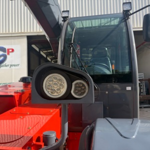 Chariot élévateur télescopique 4T GTF40 : portée de levage de 11 m, moteur Weichai, 4 roues motrices/4 roues directionnelles, automatique, cabine, <span class=keywords><strong>Manitou</strong></span>. - Product Image 4