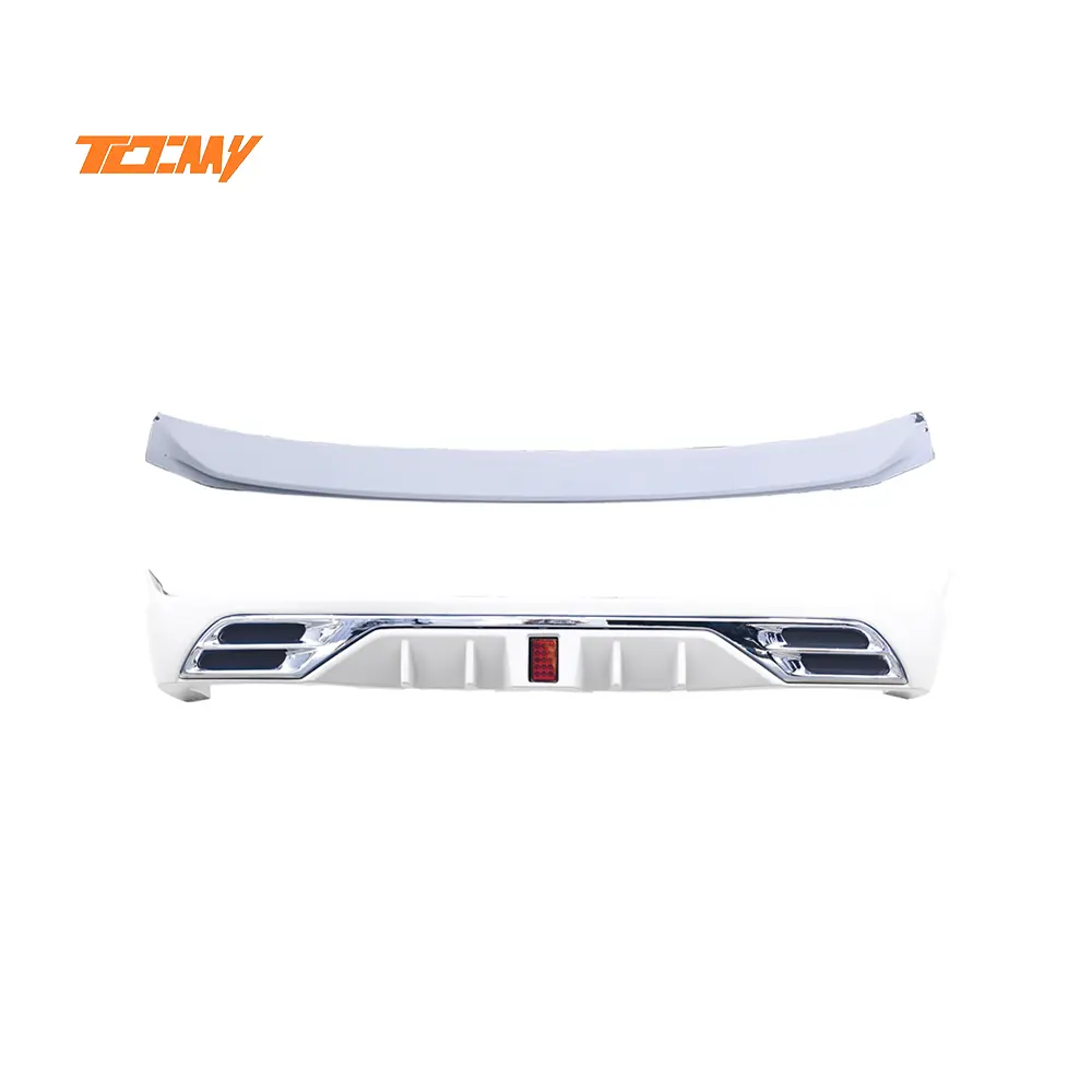 Tdcmy Auto Carrosserie Onderdelen Truck Voorbumper Spoiler Pp Achterspoiler Voor Toyota Landcruiser Lc200 2016-2020