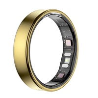 Bague connectée OEM ODM avec puce Nordic, étanche 5ATM, suivi du sommeil, analyse IA, ultra-mince R22