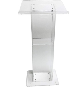 Rõ Ràng Bục Giảng Giáo Hội Bục Giảng Với Kệ Dễ Dàng Cao Bục Giảng Bục Giảng <span class=keywords><strong>Acrylic</strong></span> Đứng Di Chuyển Bục Giảng - Product Image 4