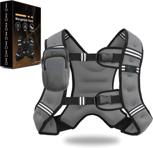 <span class=keywords><strong>Chaleco</strong></span> ponderado con rayas reflectantes para entrenamiento, entrenamiento de fuerza, correr, Fitness, construcción muscular, pérdida de <span class=keywords><strong>peso</strong></span>, levantamiento de pesas - Product Image 4
