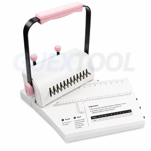 Double Coil <b>Binding</b> <b>Machine</b> 12 Hole Punch Perforator Office document <b>Binding</b> Equipment Metal <b>Binding</b> Folder for Create Hand Book - Product Image 5
