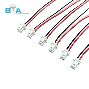 OEM Klantspecifieke verzinkte 30AWG UL1061 1.0mm pitch 3-pins 61mm draadboom Molex compatibele strip tin voor PCB draagbare sensor - Product Image 1